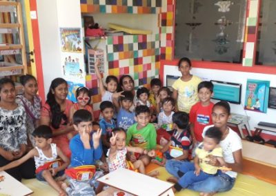 16 kids with 6 teachers