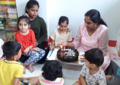 Enjoying a party
